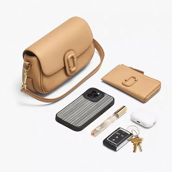 NWT! NEW! Marc Jacobs Clover Double J Daisy Convertible Shoulder Bag Black White - Picture 15 of 15